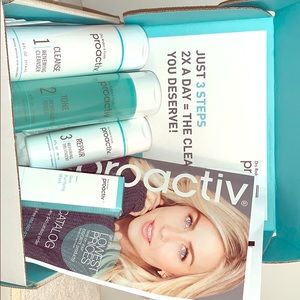 Proactive 3 step WITH skin purifying mask